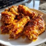 Crispy Honey Mustard Air Fryer Wings