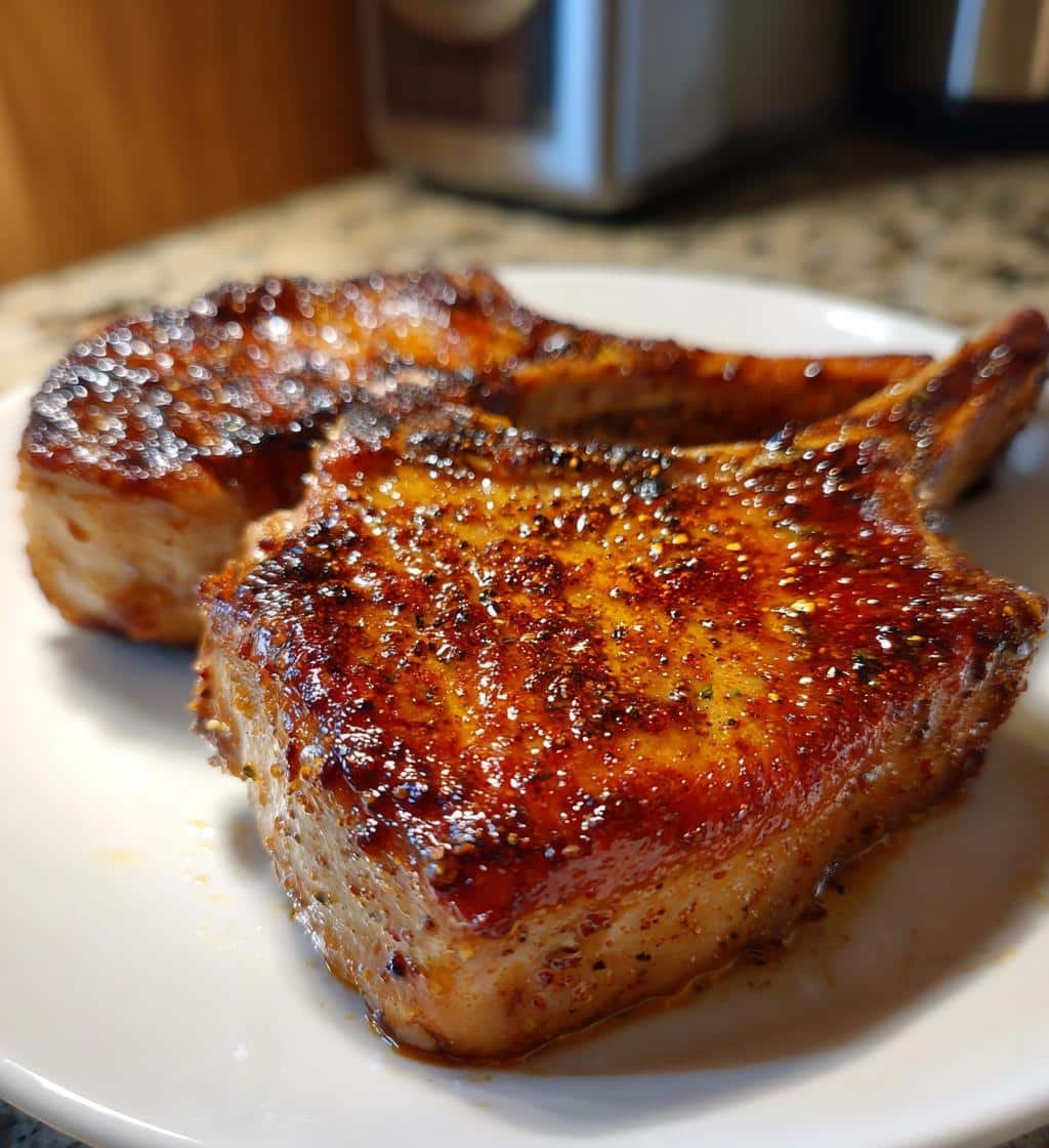 Delicious Air Fryer Pork Chops - detail 1
