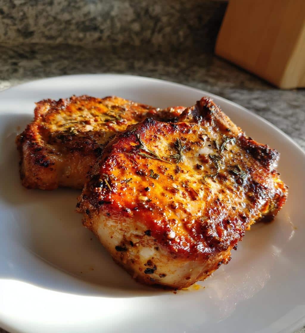 Delicious Air Fryer Pork Chops