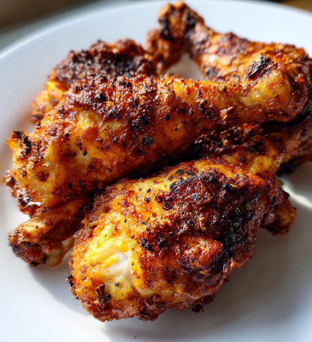 Diabetes-Friendly Air Fryer Drumsticks