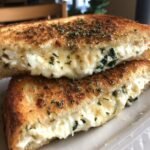 Easy Air Fryer Greek Grilled Cheese
