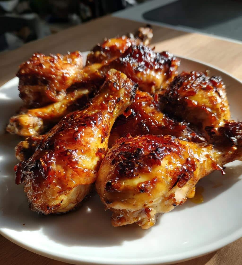Easy Honey Garlic Air Fryer Drumsticks - detail 1