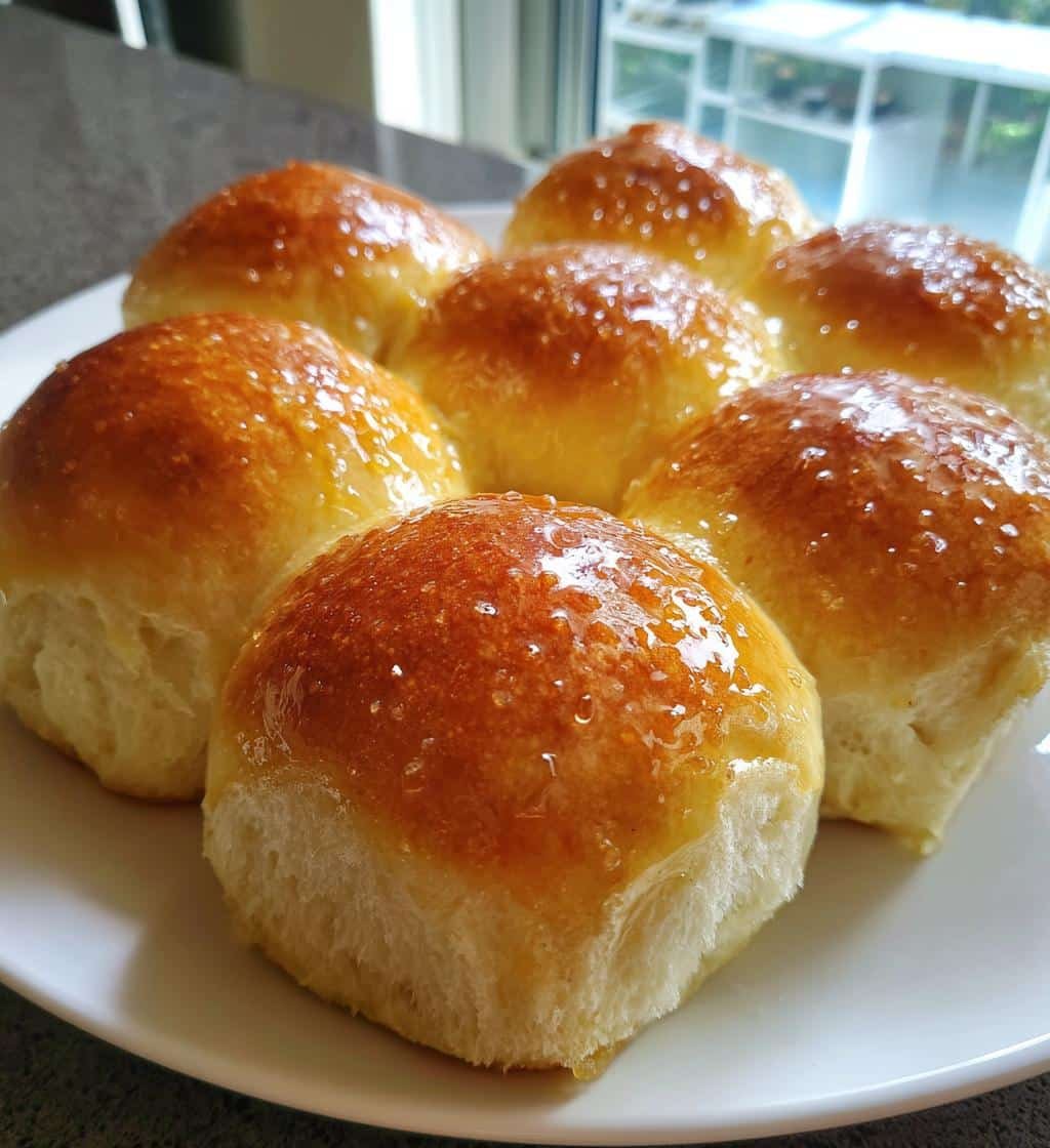 Honey Butter Air Fryer Dinner Rolls - detail 1