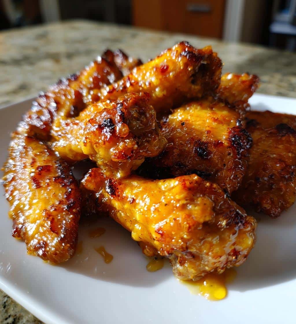 30-Minute Honey Mustard Dijon Air Fryer Wings Worth The Hype 4 Honey Mustard Dijon Air Fryer Wings - detail 1