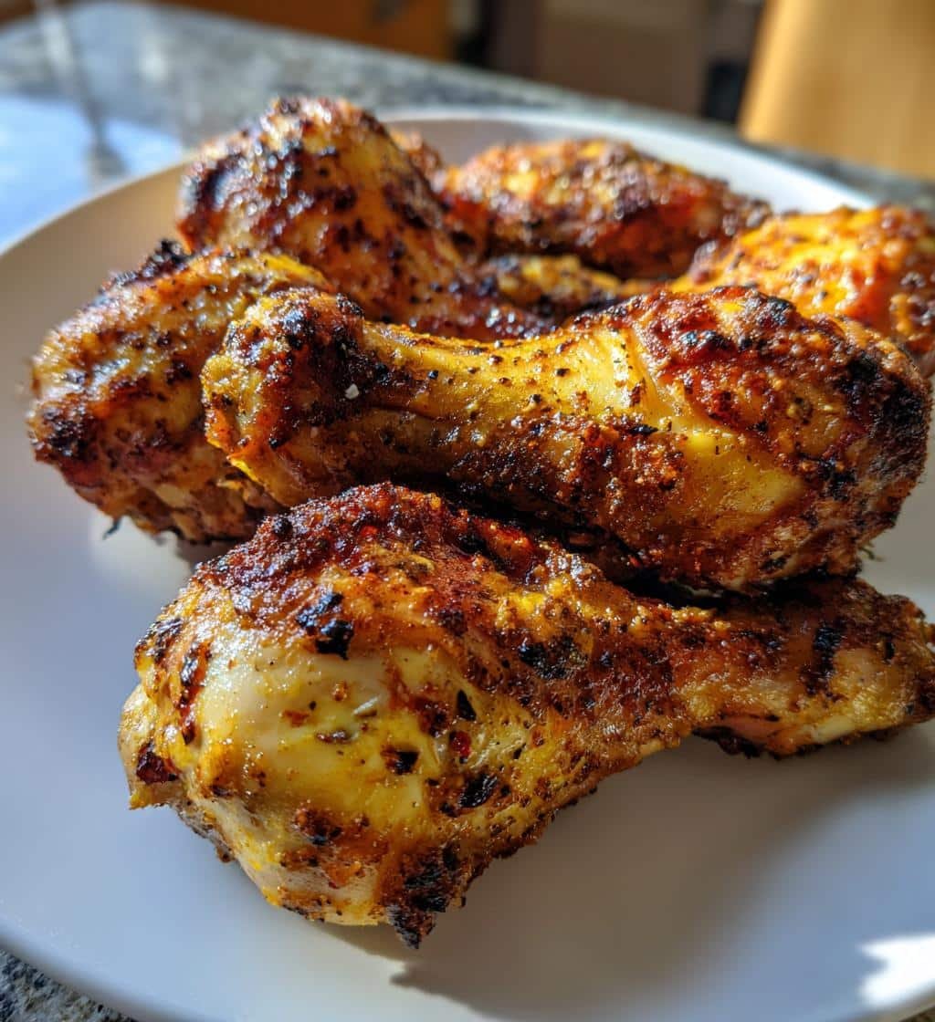 Horseradish Mustard Air Fryer Drumsticks - detail 1