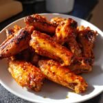 Keto Low-Carb Buffalo Air Fryer Wings