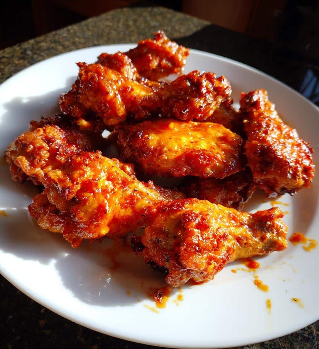 Keto Low-Carb Buffalo Air Fryer Wings