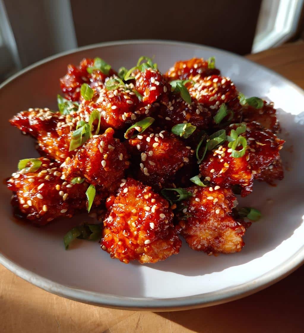 5 Savory Korean Gochujang Chicken Bites Ready in 20 Minutes 4 Korean gochujang chicken bites (air fryer) - detail 1