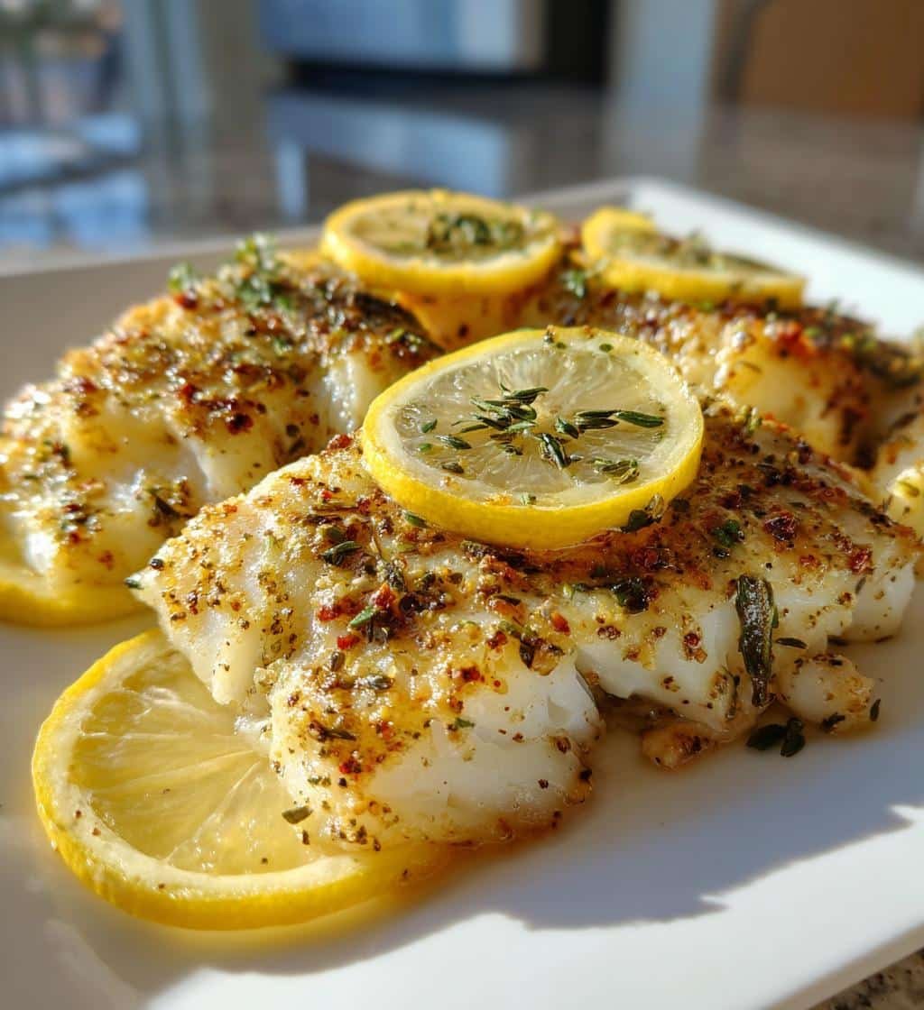 Lemon Pepper Air Fryer Cod (Keto)