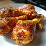 Mediterranean Diet Air Fryer Drumsticks