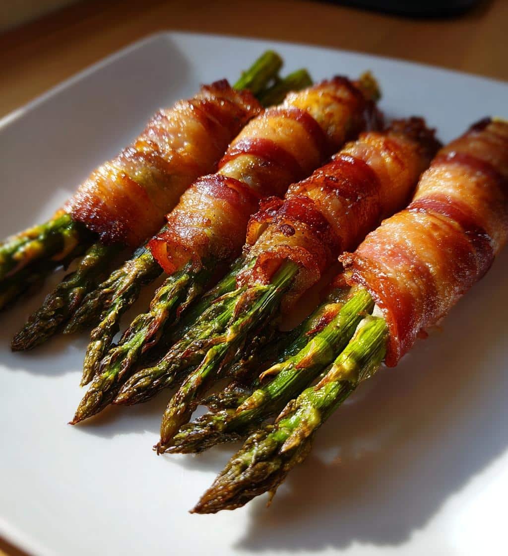15-Minute Crispy Prosciutto-Wrapped Asparagus Air Fryer Bites 4 Prosciutto-wrapped asparagus air fryer bites - detail 1