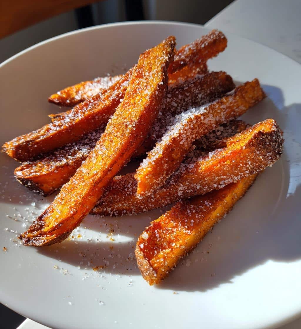 Quick Air Fryer Sweet Potato Fries Cinnamon Sugar 4 Quick Air Fryer Sweet Potato Fries Cinnamon Sugar - detail 1