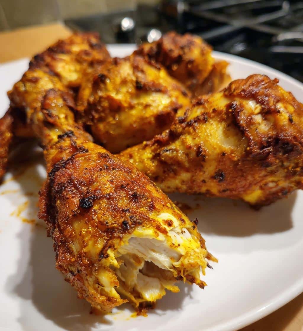 Skinless Low-Fat Air Fryer Drumsticks