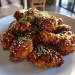 Teriyaki Sesame Air Fryer Wings