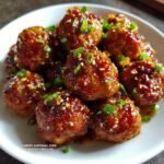 Teriyaki meatball bites (air fryer)