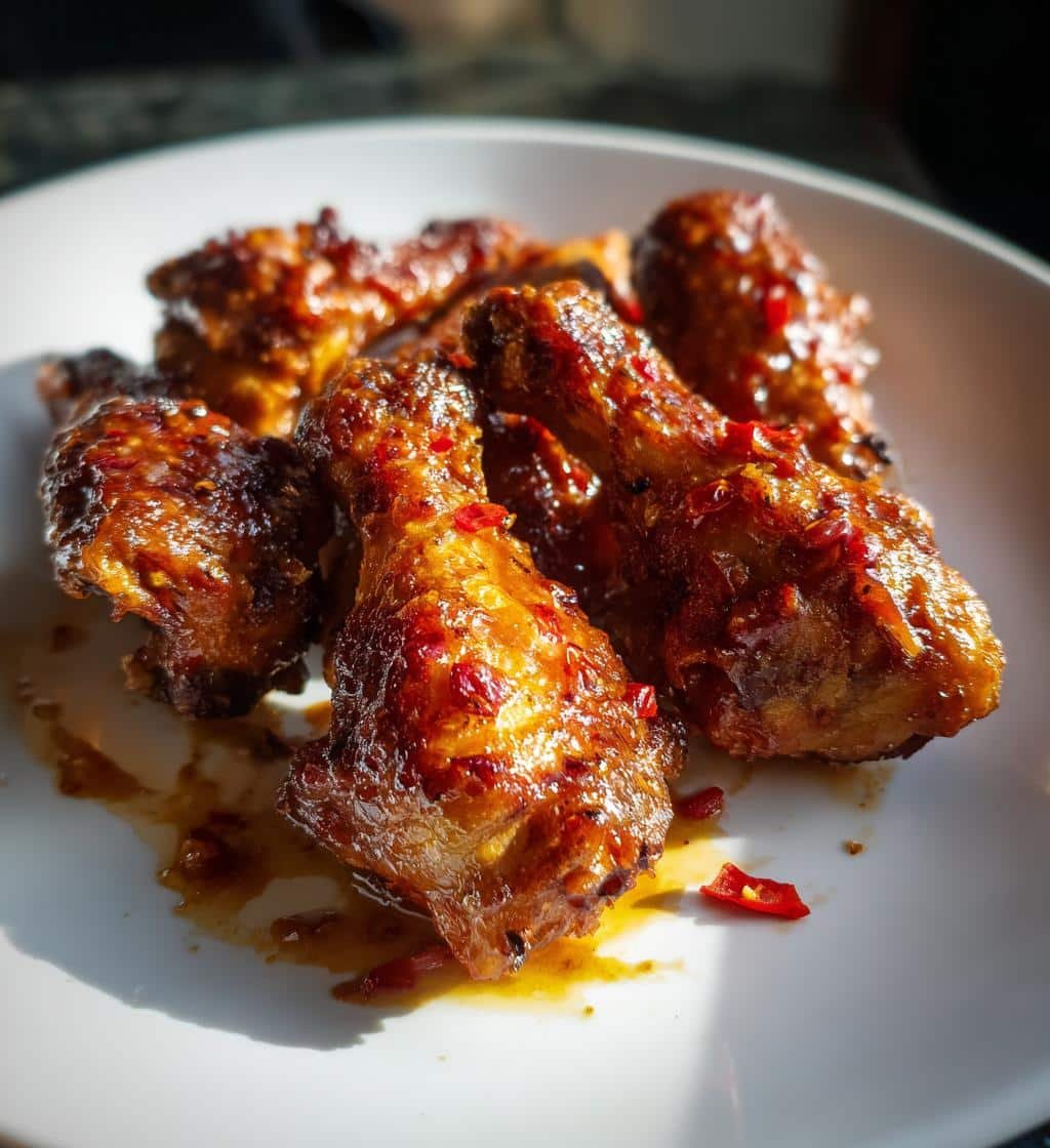 Thai Peanut Curry Air Fryer Drumsticks