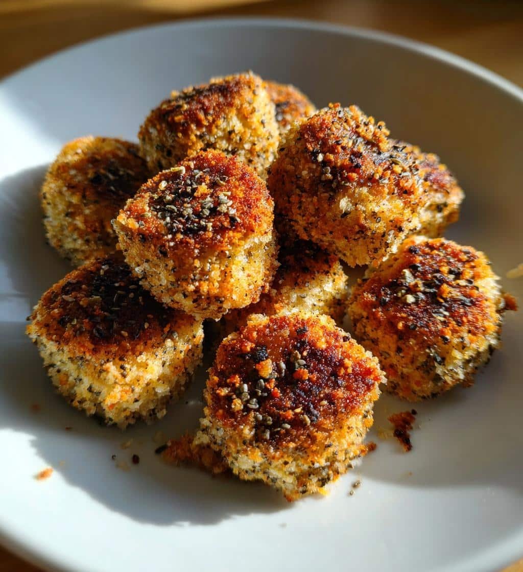 Za'atar Dusted Air Fryer Chicken Nuggets