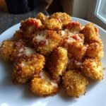 4-Minute Air Fryer Chicken Parmesan Bites