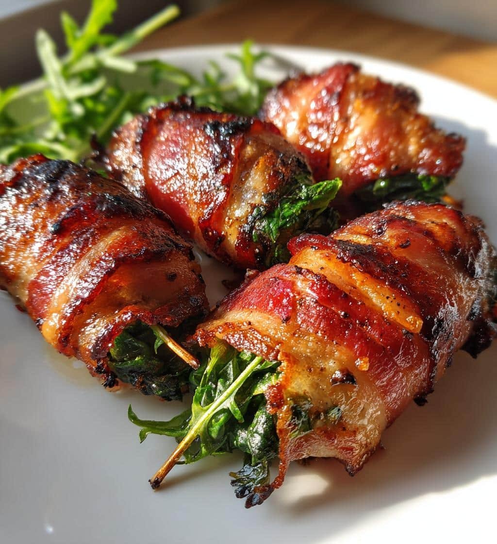Air Fryer Arugula-Wrapped Prosciutto Sticks - detail 1