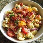 Air Fryer Bacon Ranch Pasta Salad