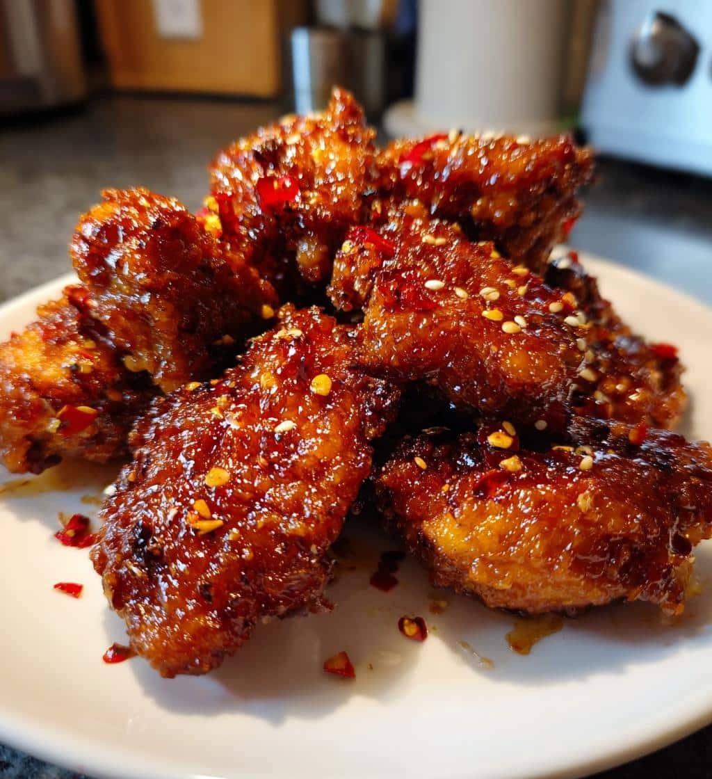 Air Fryer Best Spicy Honey Garlic Chicken - detail 1