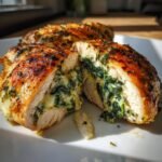Air Fryer Best Spinach Stuffed Chicken Breasts
