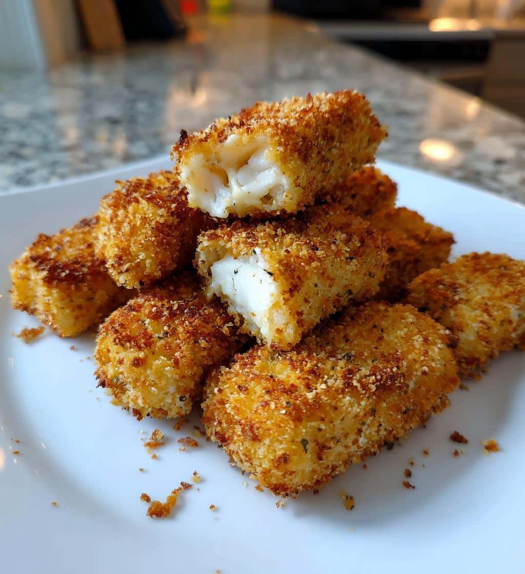 Air Fryer Breaded cod bite nuggets - detail 1