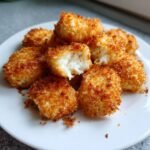 Air Fryer Breaded cod bite nuggets