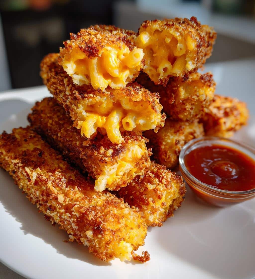 Air Fryer Buffalo Mac-and-Cheese Sticks - detail 1