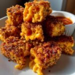 Air Fryer Buffalo Mac-and-Cheese Sticks