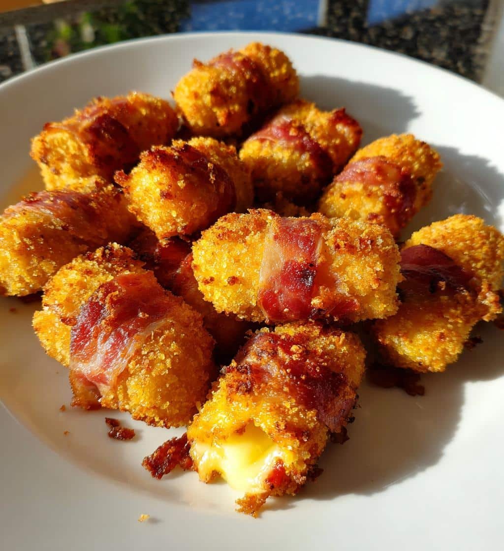 Air Fryer Burrata & Prosciutto Stick Bites - detail 1