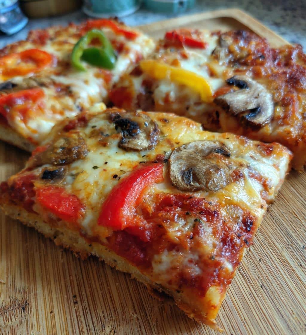 Air Fryer Cassava Root Flour Pizza - detail 1