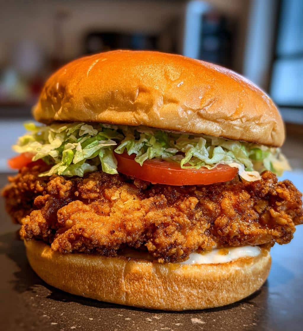 Air Fryer Chicken Sandwich Crispy - detail 1