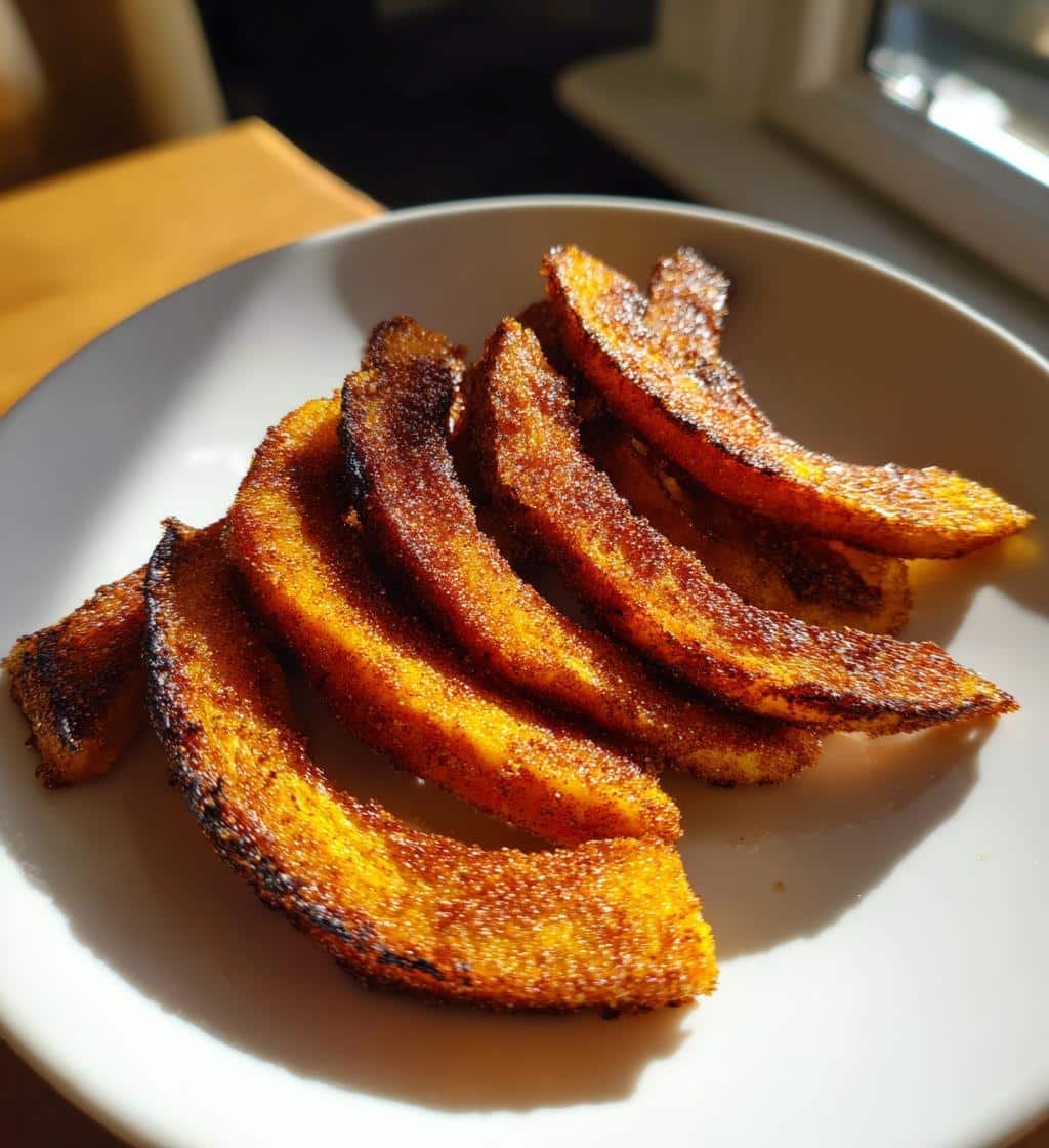 Air Fryer Cinnamon Sugar Pumpkin Chips - detail 1