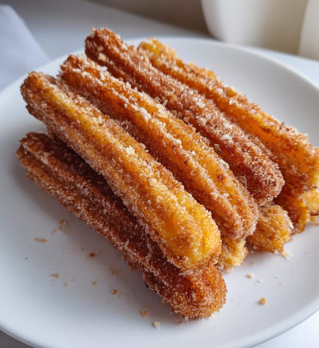 Air Fryer Coconut Churro