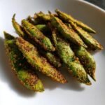 Air Fryer Edamame Crisps
