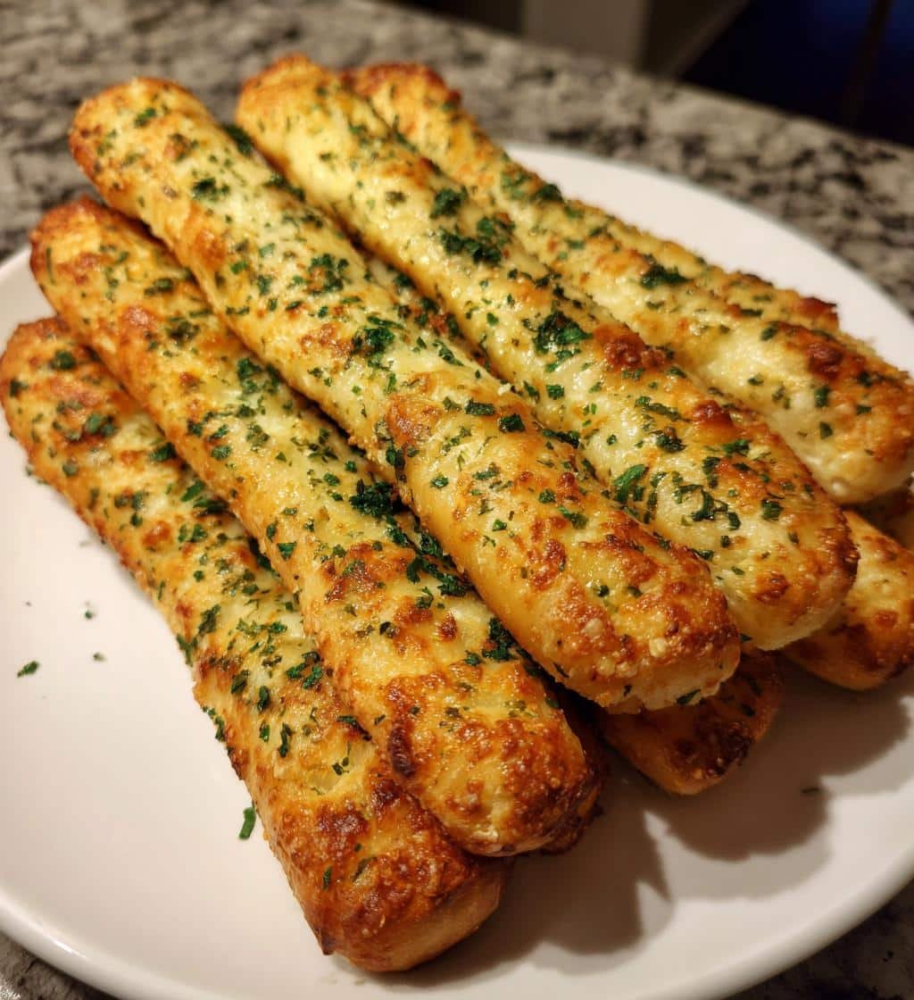 Air Fryer Garlic Breadsticks Crispy - detail 1
