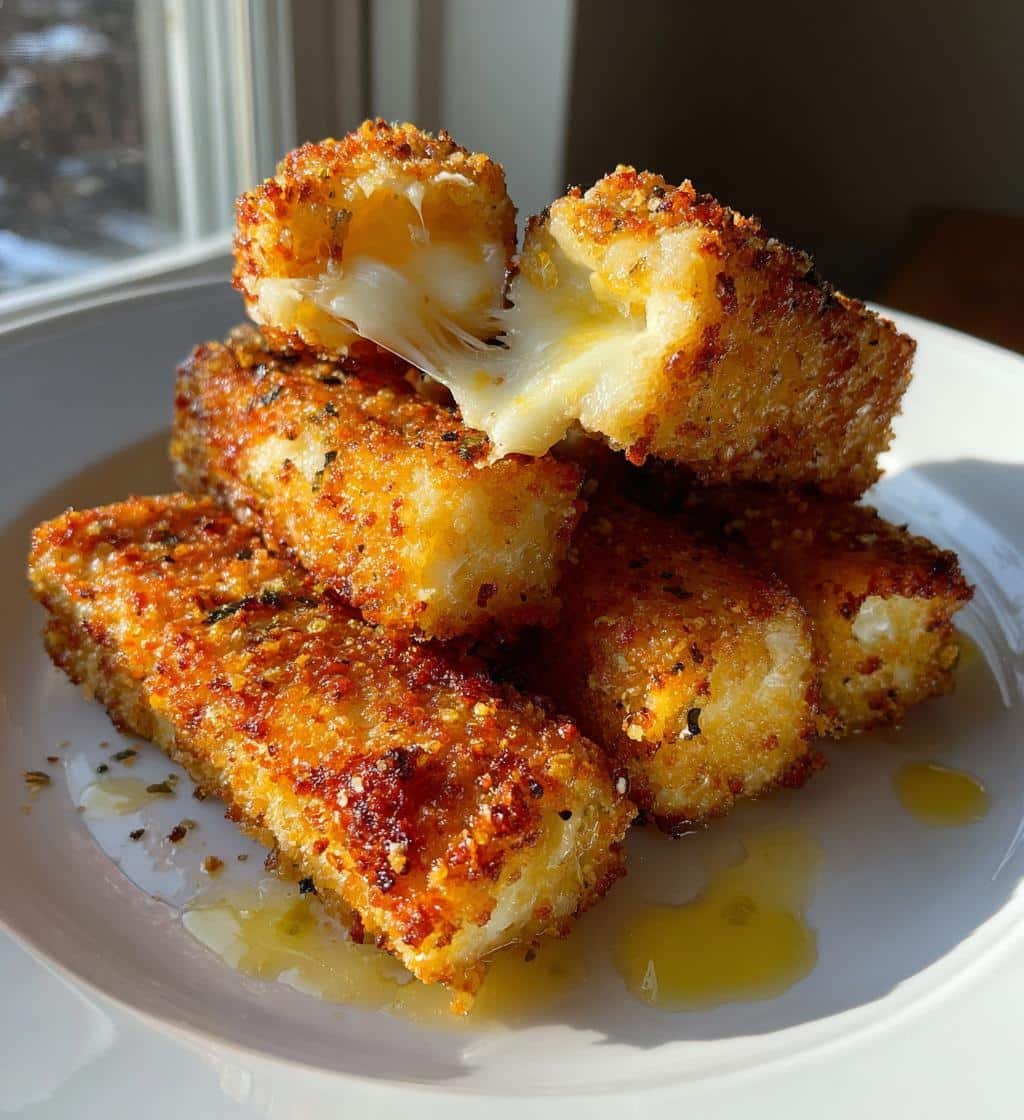 Air Fryer Gourmet Truffle Cheese Sticks