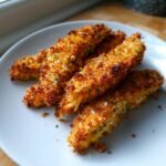 Air Fryer Green Chile Pulled-Chicken Wedges