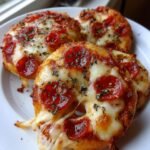 Air Fryer Homemade Bagel Bites Pizza