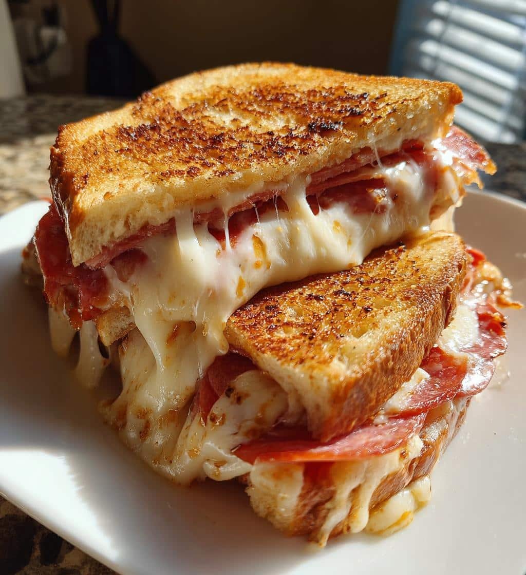 Air Fryer Italian Grinder Grilled Cheese - detail 1