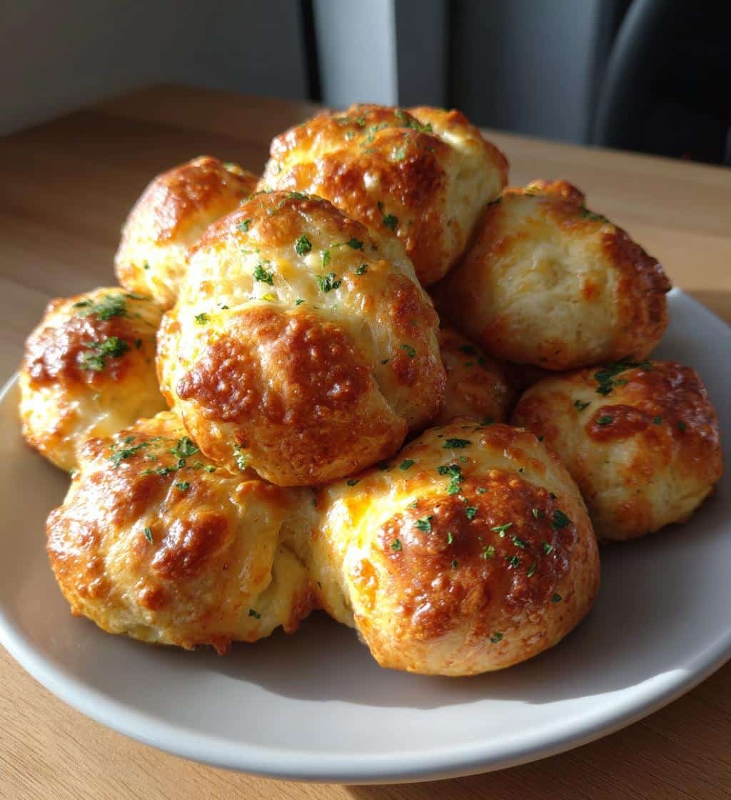 Air Fryer Mozzarella Garlic Knots - detail 1