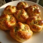 Air Fryer Mozzarella Garlic Knots