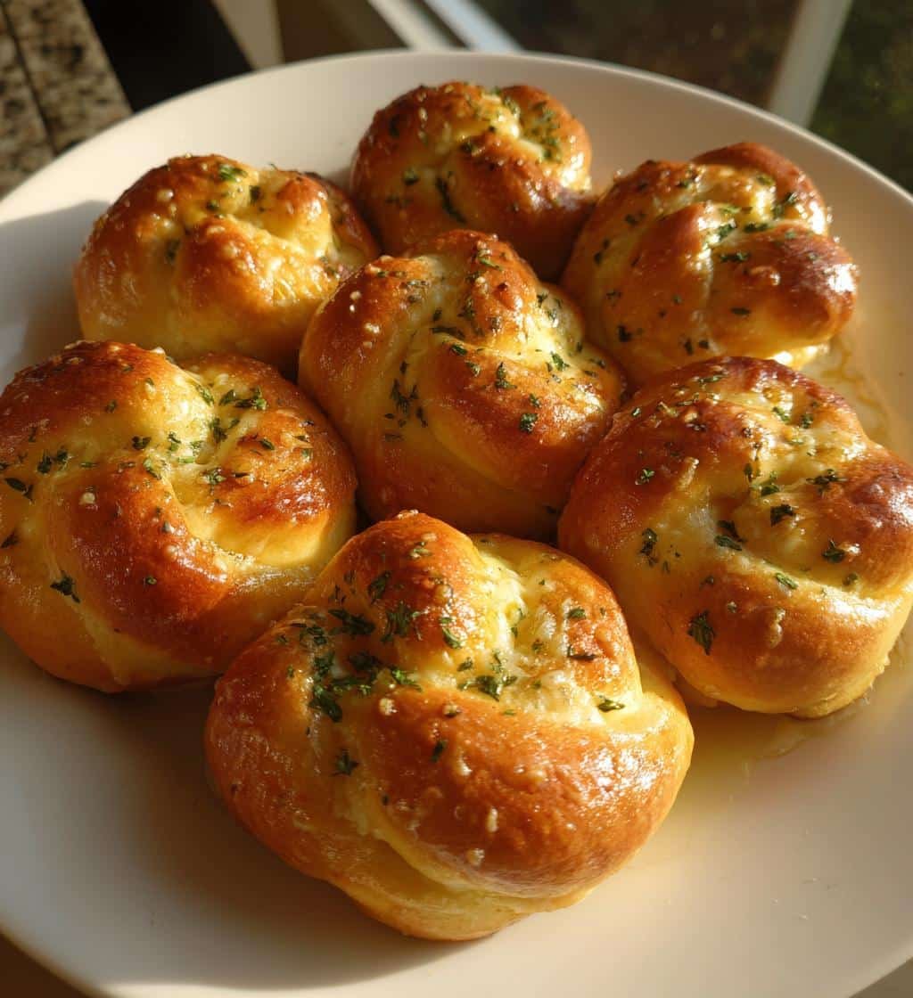 Air Fryer Mozzarella Garlic Knots