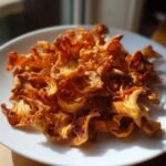 Air Fryer Oyster Mushroom Chips
