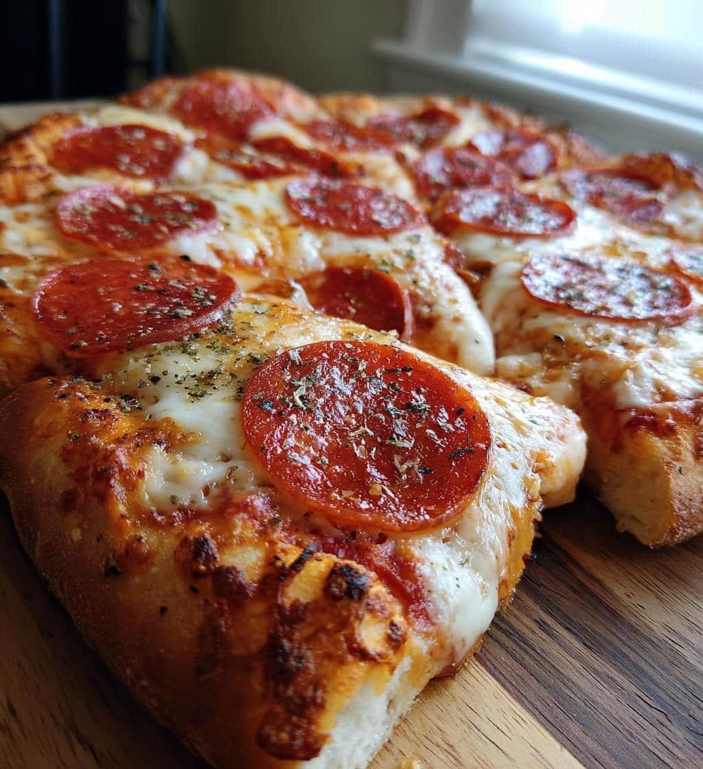 Air Fryer Pizza Pepperoni - detail 1
