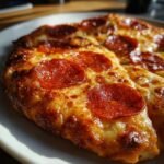 Air Fryer Pizza Pepperoni