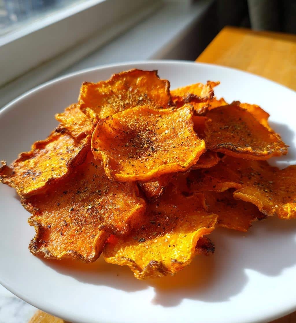 Air Fryer Pumpkin Chips - detail 1