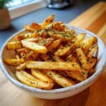Air Fryer Rosemary Thyme Fries