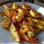 Air Fryer Shrimp Scampi Wedges